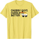 Chubby Guys Cuddle Better Gay Bear Pride Couple Flag Love