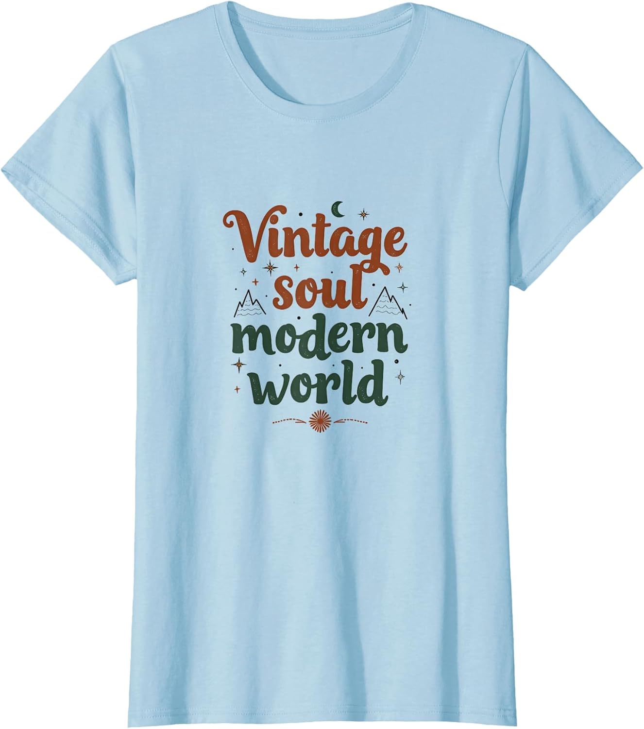 Vintage Soul Modern World Hippie Design
