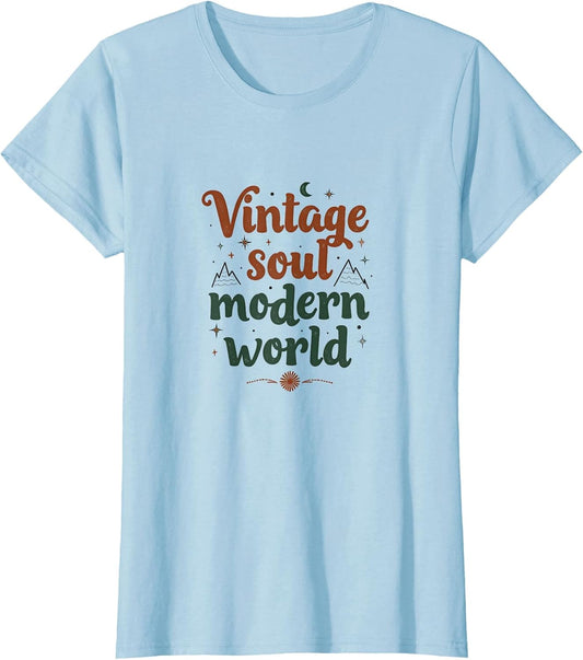 Vintage Soul Modern World Hippie Design