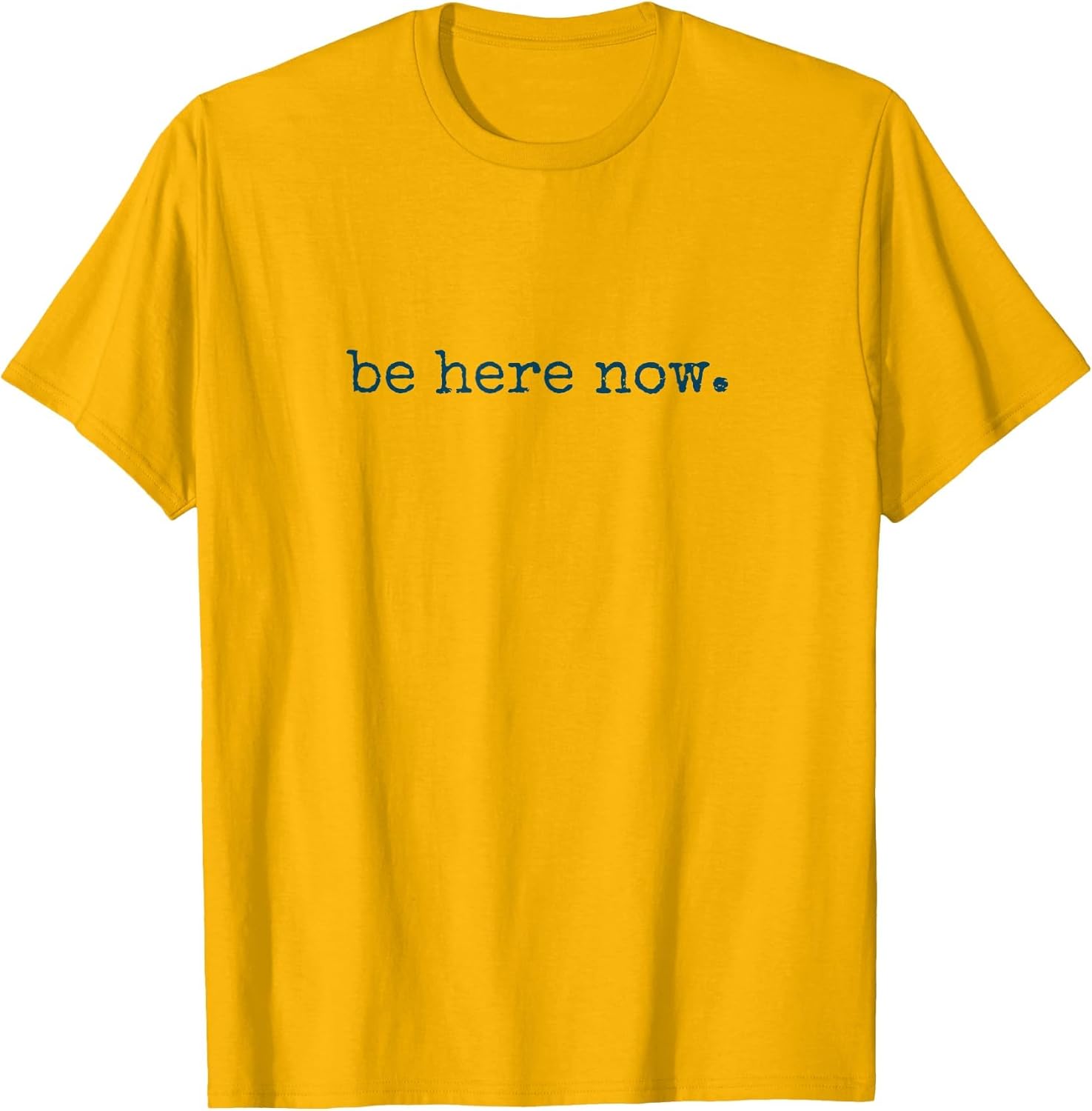 Be Here Now Inspired Motivational Quote Minimalist Graphic
