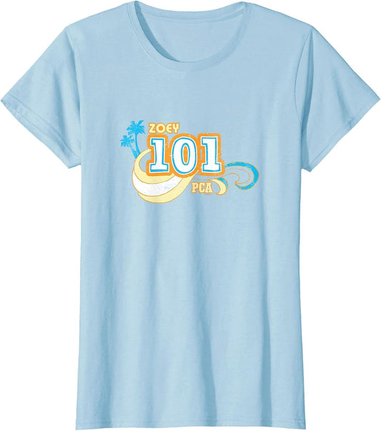 Zoey 101 PCA Summer Vibes Vintage Waves & Palms Logo
