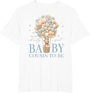 Cousin We Can Bearly Wait Baby Shower Bear Family Matching