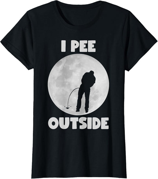I Pee Outside I Love Peeing Outside Funny Camping