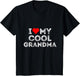 I Love My Cool Grandma Heart