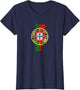 Portuguese Map and Flag Keepsake - Portugal