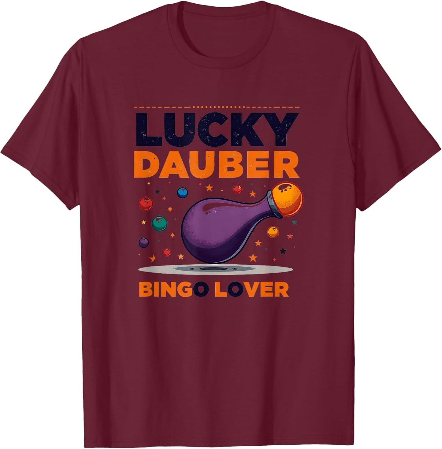 Lucky Dauber Bingo Lover Game Night Design