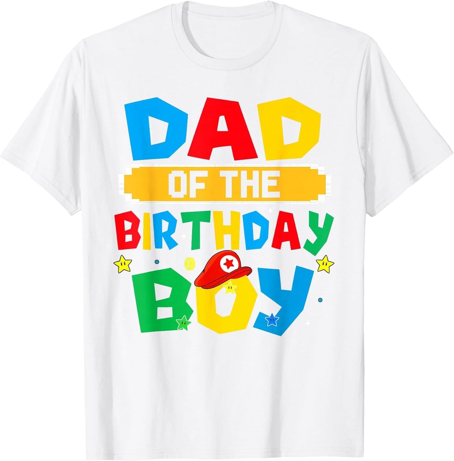Dad of The Birthday Boy Game Video Gaming Matching Family