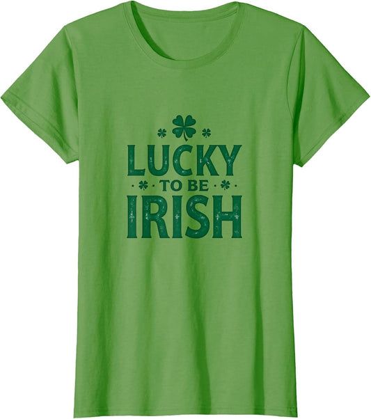 Lucky to be Irish St Patrick's Day Design