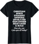Christian White Straight Male - How Else Can I Offend You?