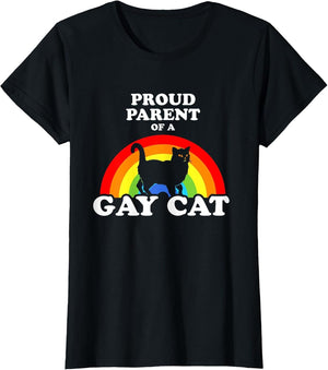 Proud Parent of A Gay Cat - LGBT Cats Pride