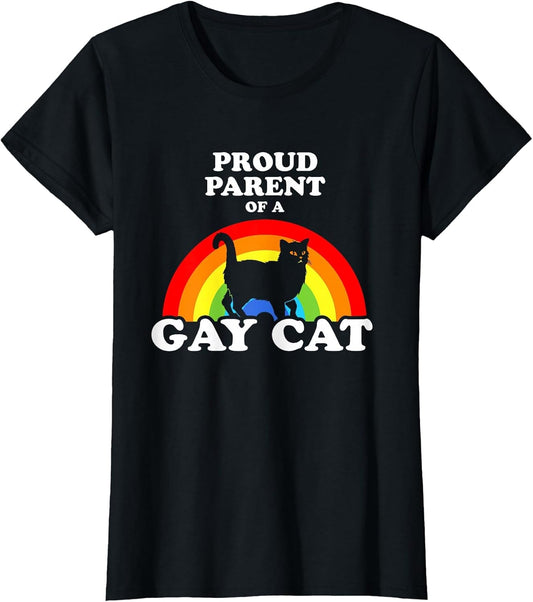 Proud Parent of A Gay Cat - LGBT Cats Pride