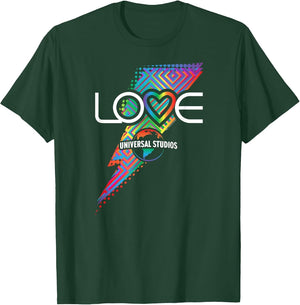 Universal Parks Love Universal Rainbow Bolt