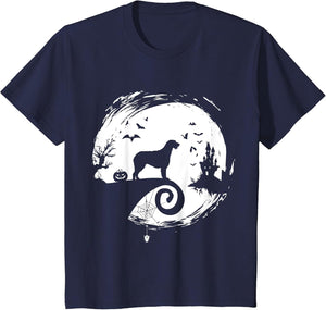Irish Wolfhound Halloween Costume Moon Silhouette Creepy