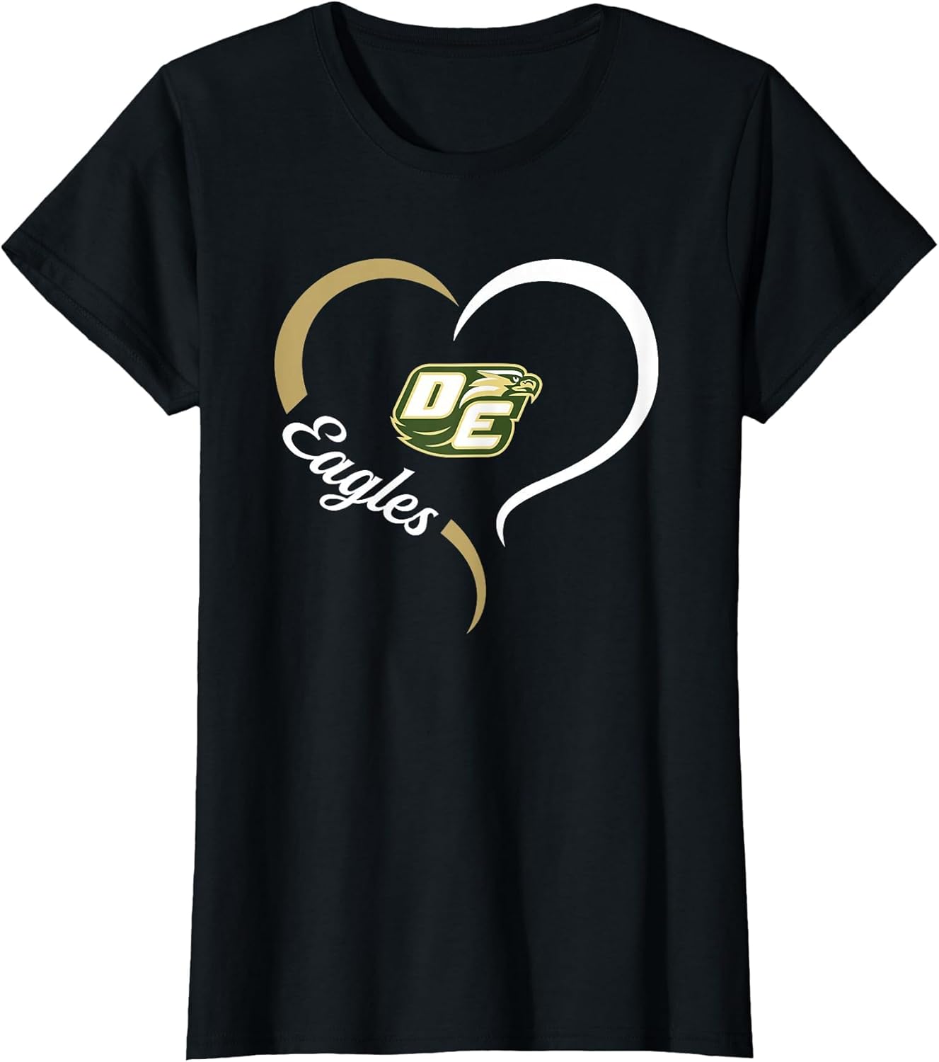 DeSoto Eagles Logo Half Heart Slogan HS