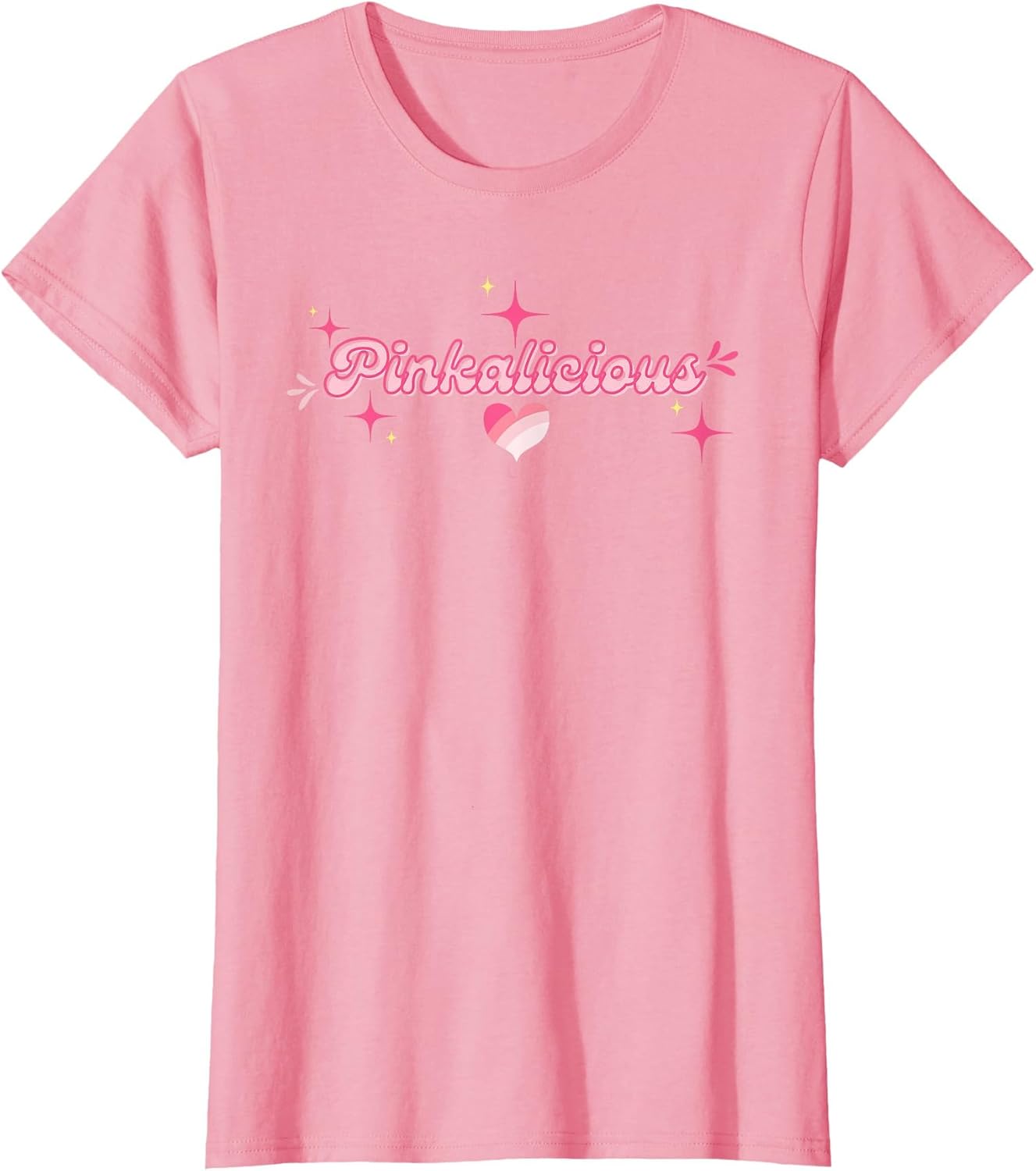 Pinkalicious Retro Pink Heart and Stars