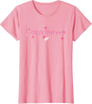 Pinkalicious Retro Pink Heart and Stars