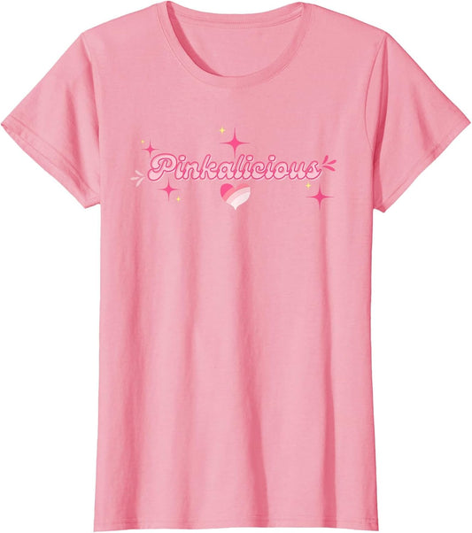 Pinkalicious Retro Pink Heart and Stars