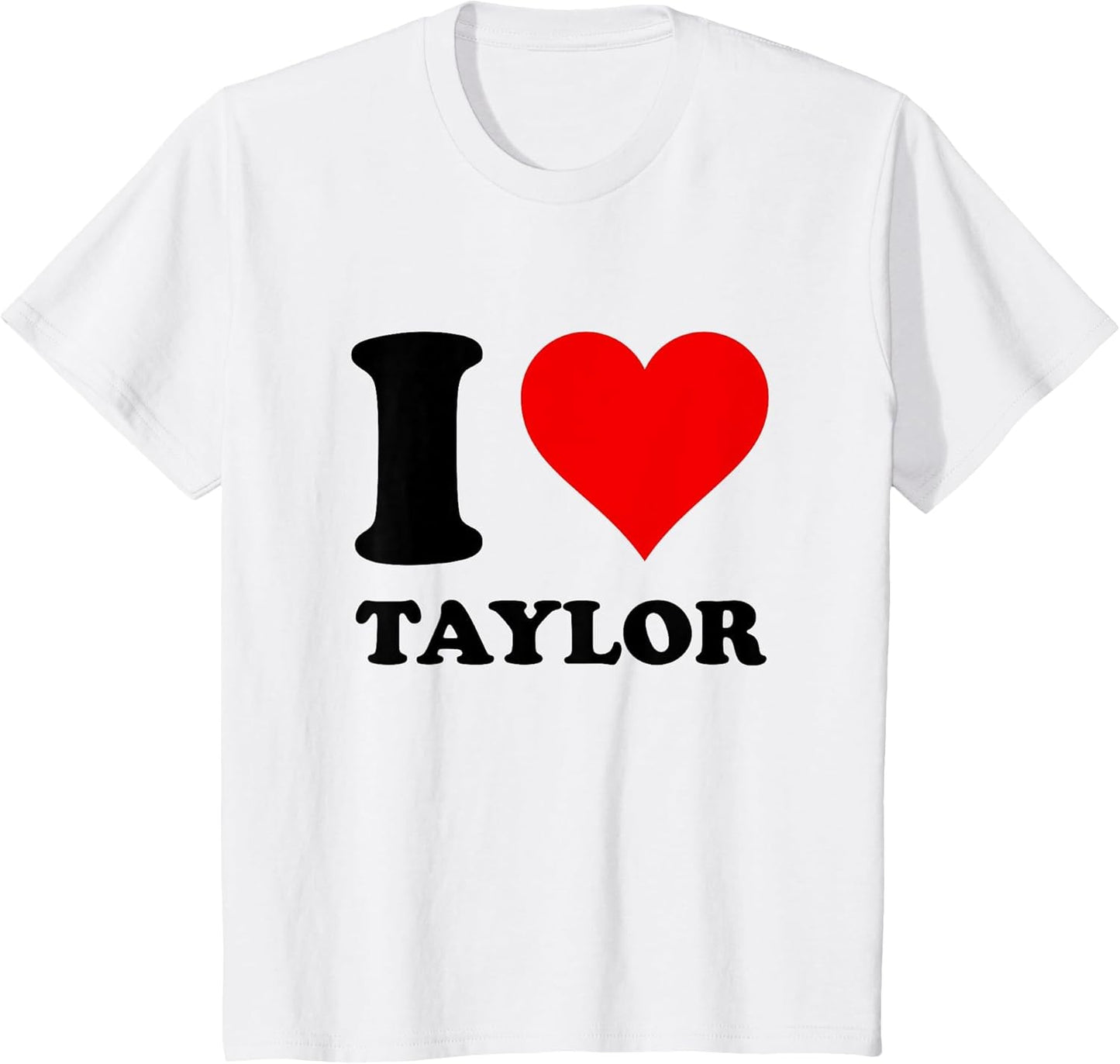 Red Heart I Love Taylor