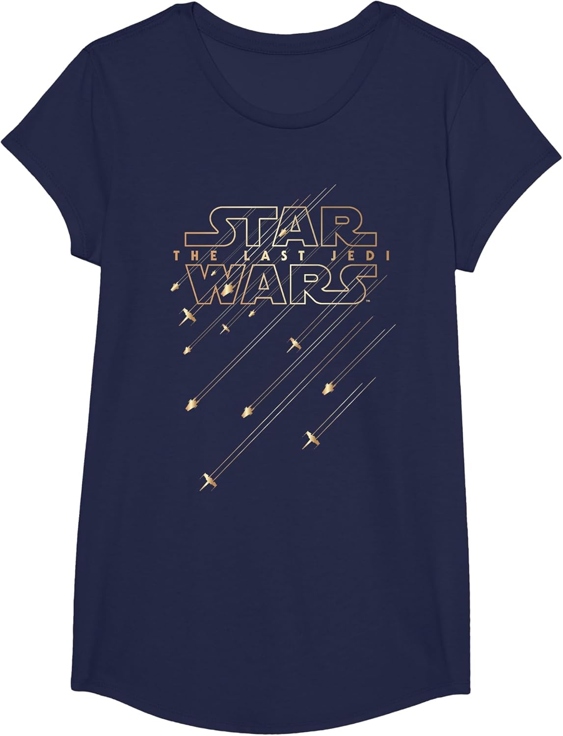 Star Wars Last Jedi Gold Platinum Rebel Fleet Logo