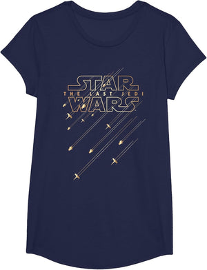 Star Wars Last Jedi Gold Platinum Rebel Fleet Logo