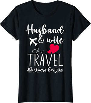 Couple Matching Husband and Wife Travel Partners for Life