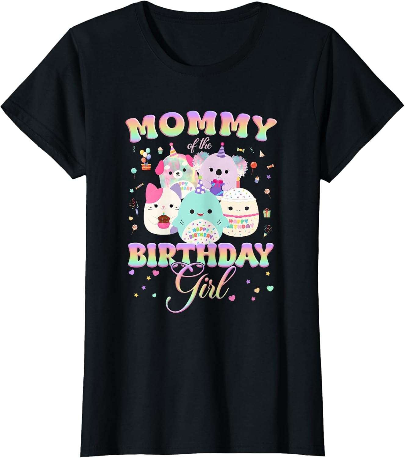 Birthday Family Squish Squad Mommy of The Birthday Girl