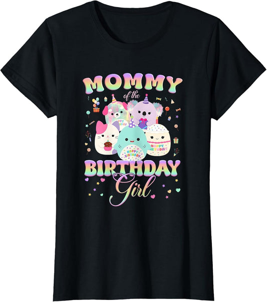 Birthday Family Squish Squad Mommy of The Birthday Girl