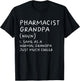 Pharmacist Grandpa Definition Funny Pharmacy Technician
