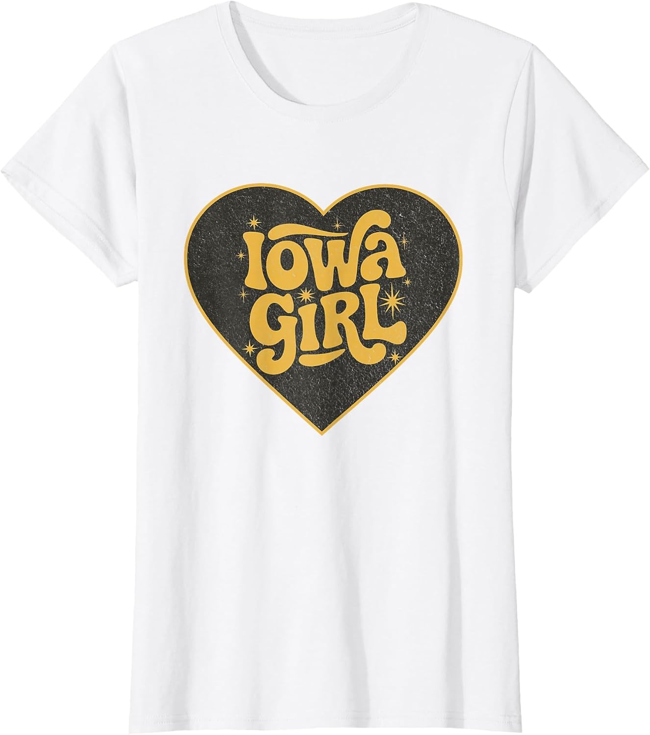 Retro Iowa Girl Heart Throwback Iowa Girls