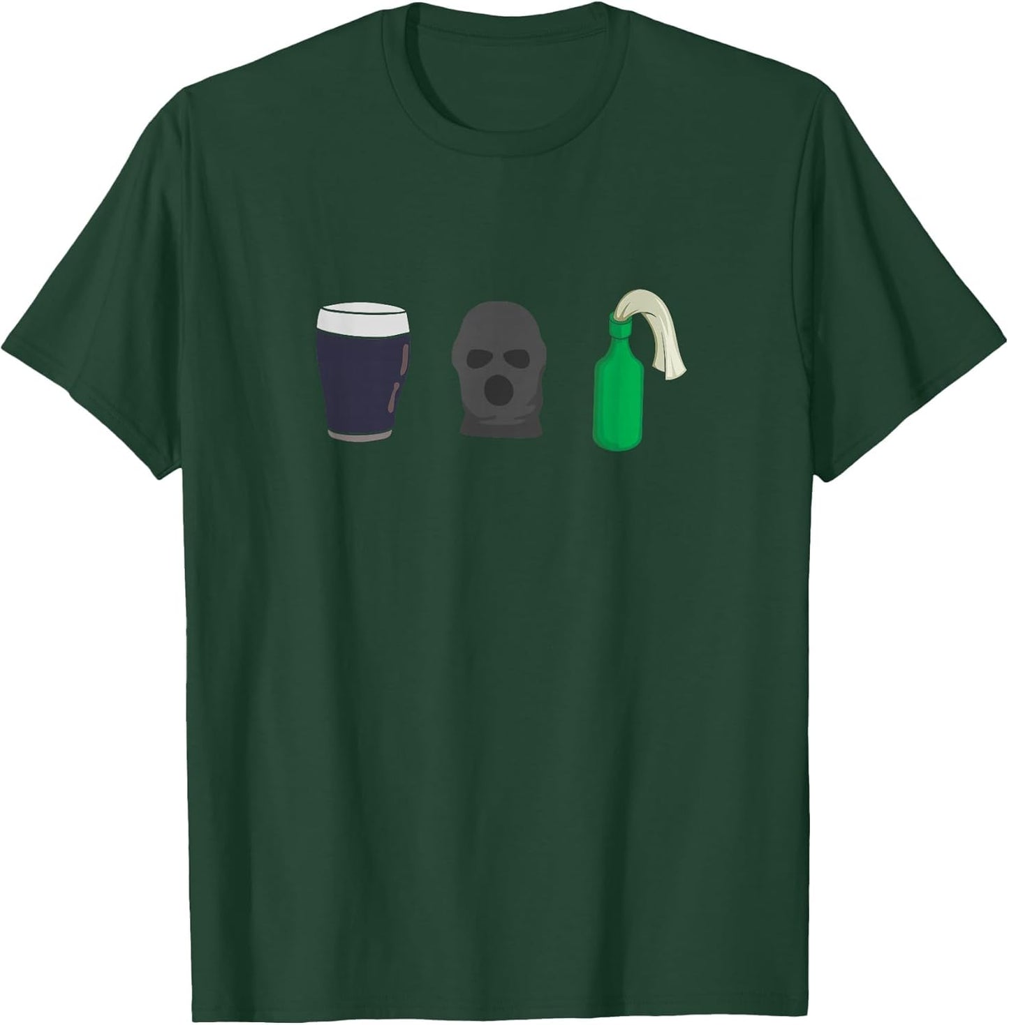 Belfast Irish Republican Icons - Stout Balaclava Molotov