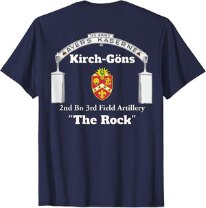 Ayers Kaserne-Kirch-Goens - 2nd Bn 3rd FA Print on Back