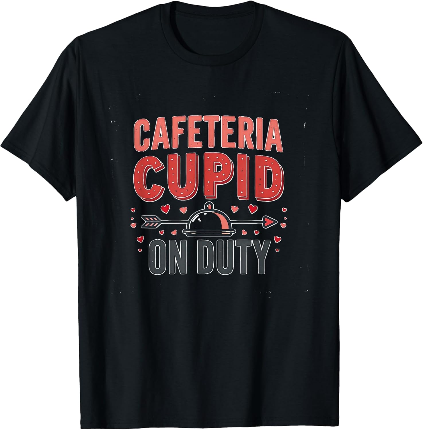 Cafeteria Cupid On Duty Valentine Design