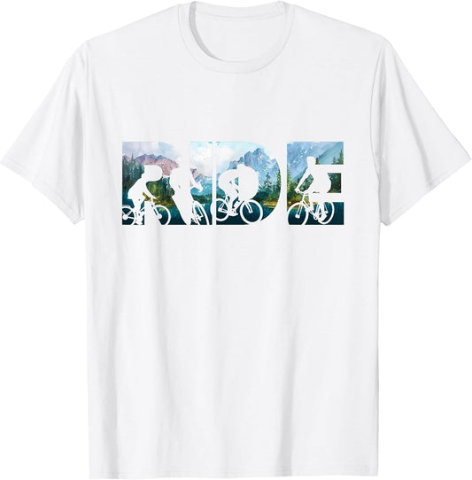 Mountain Bicycle Ride Shirt Cool MTB Downhill Mountain Biker