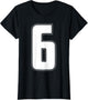 Halloween Group Costume #6 Sports Jersey Number 6 6th Bday