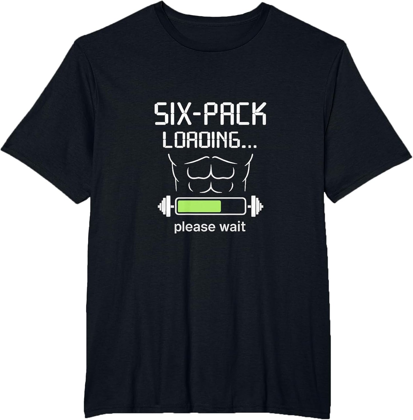 Six-Pack Loading Gym Humor Fitness Weightlifting