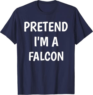 Pretend I'm A Falcon Costume Lazy Funny Halloween Party