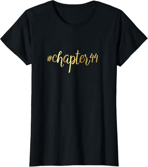 44th Birthday Gift Chapter 44 Girly Hashtag Forty Four
