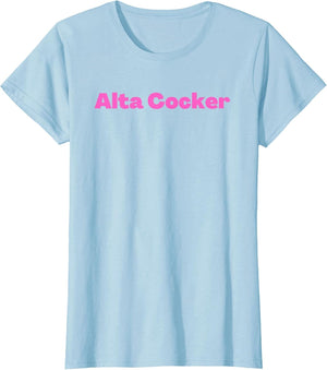 Yiddish Alta Cocker, a Funny Jewish Old Person Pink