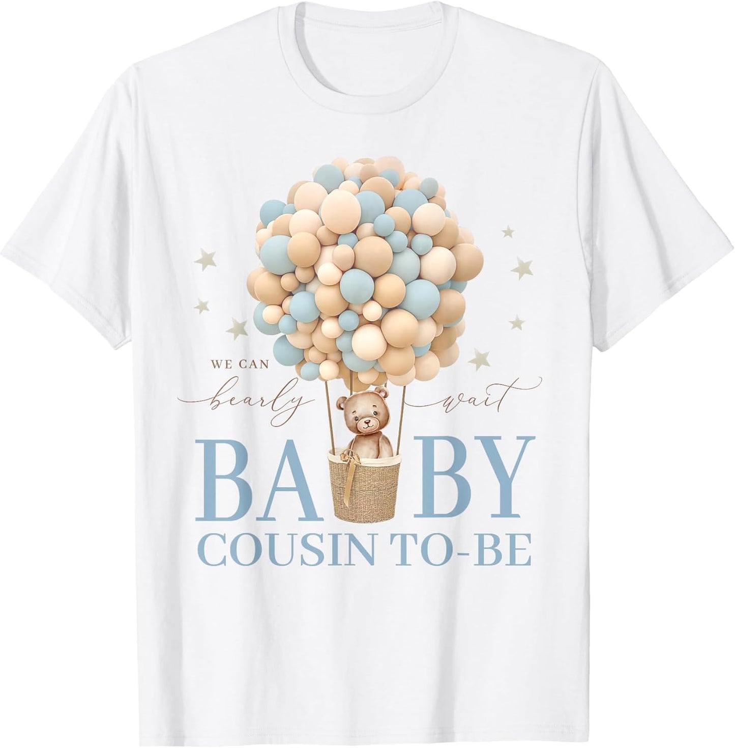 Cousin We Can Bearly Wait Baby Shower Bear Family Matching