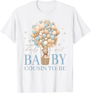 Cousin We Can Bearly Wait Baby Shower Bear Family Matching