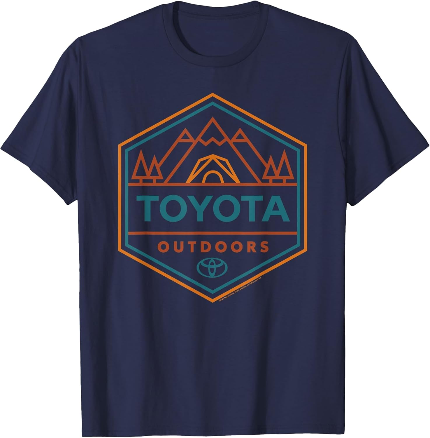 Toyota Outdoors Art Line Big Chest Logo