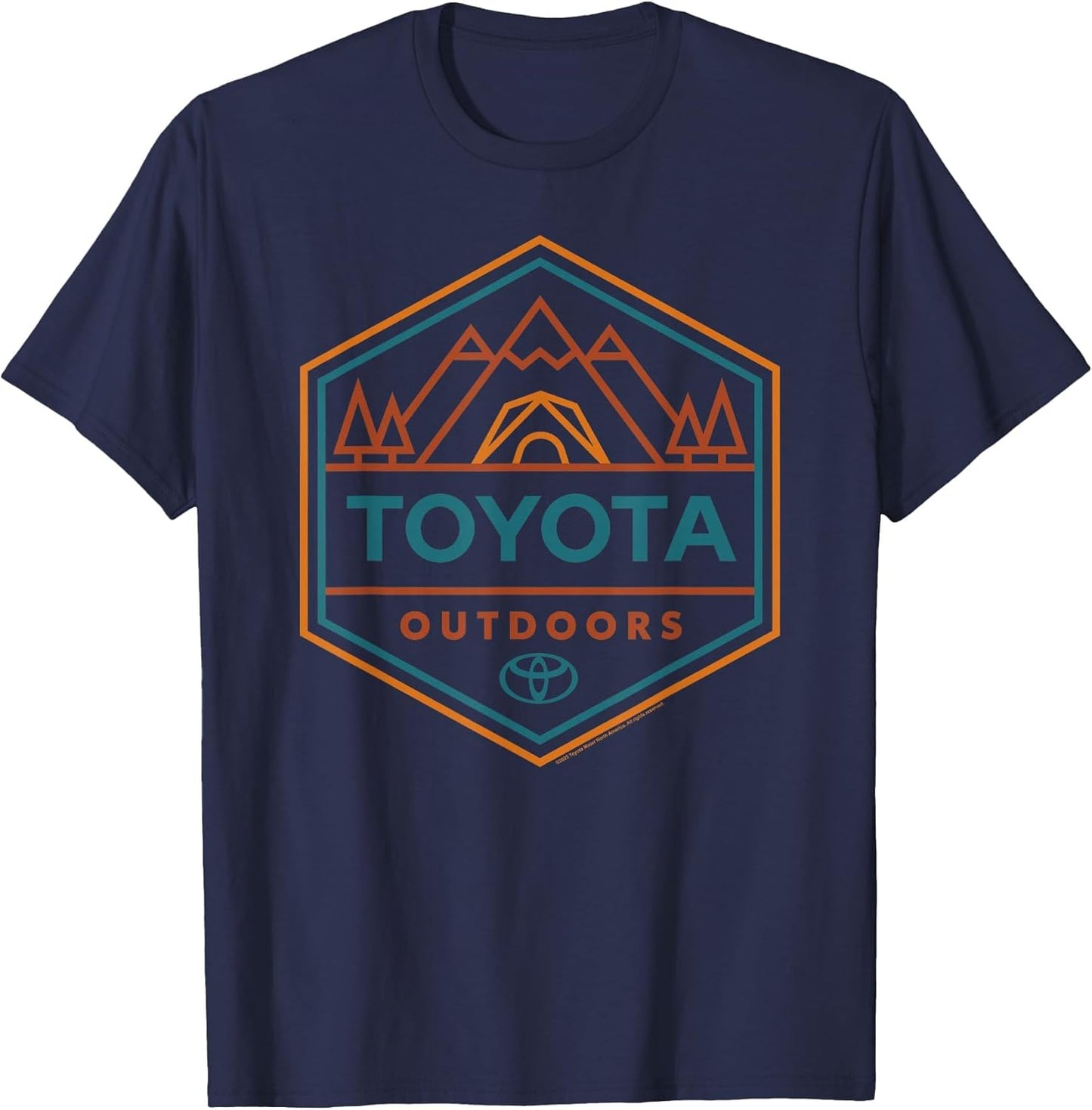 Toyota Outdoors Art Line Big Chest Logo