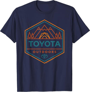 Toyota Outdoors Art Line Big Chest Logo