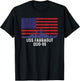 USS Farragut DDG-99 Ship Vintage American Flag