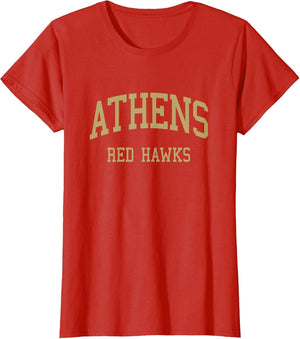 Athens High School HS Troy MI Retro Sports