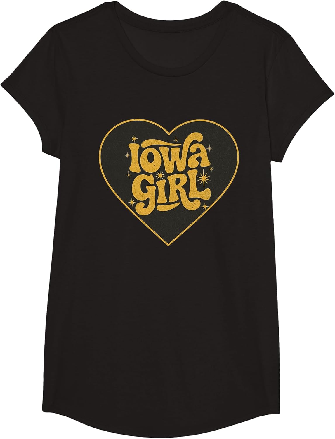 Retro Iowa Girl Heart Throwback Iowa Girls