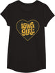 Retro Iowa Girl Heart Throwback Iowa Girls