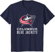 Columbus Blue Jackets Power Play Navy Officially Licensed
