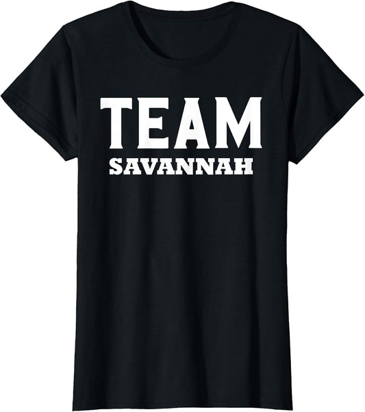 Team Savannah Name Support Savannah