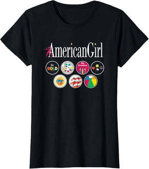 American Girl - Logo & Grin Pins